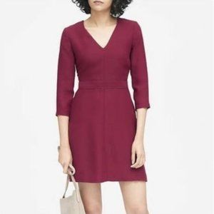 Banana Republic V-Neck Dress, Size 12